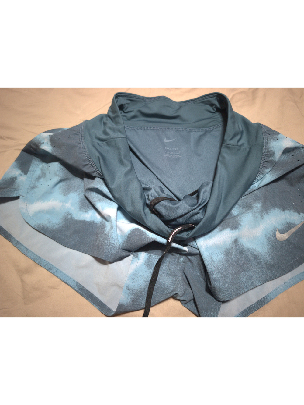 Nike Dri-FIT Blue Tie-Dye Athletic Shorts Size Large - Picture 4 of 5